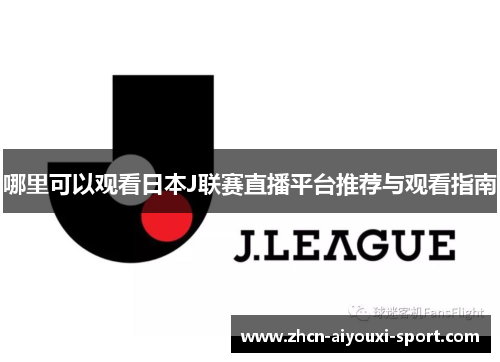 哪里可以观看日本J联赛直播平台推荐与观看指南